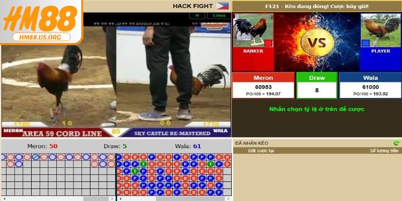 Đá gà mạng là hình thức đặt cược trực tuyến mà không cần đến địa điểm thi đấu