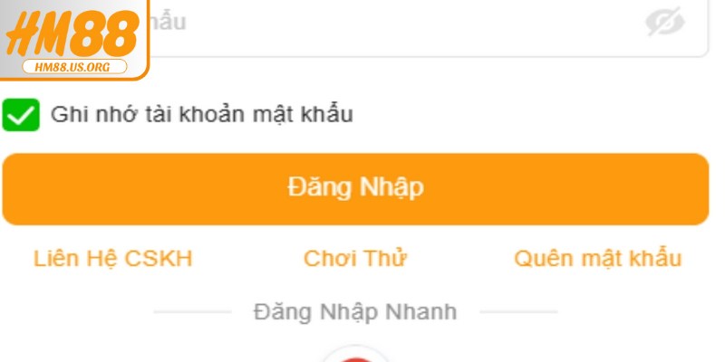 Hướng dẫn đăng nhập HM88 dành cho người mới